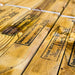 An image of a pile of banded Gold Treated Roof Battens showing the graded stamp.