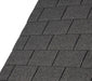 An image of IKO 4 Tab Armourglass Square Roofing Shingles in Black