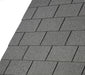 An image of IKO 4 Tab Armourglass Square Roofing Shingles in Slate Grey