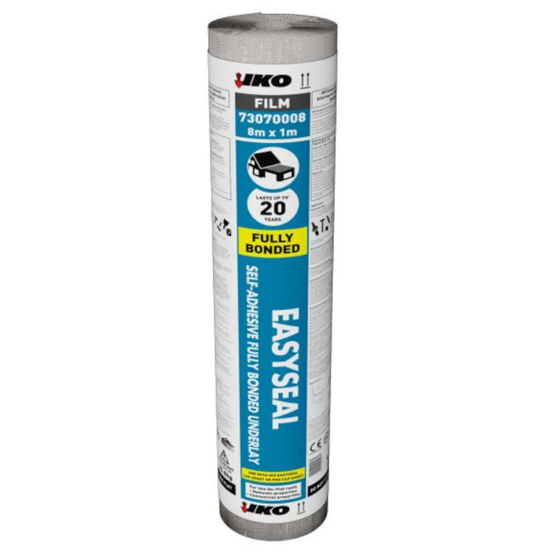 An image of IKO Easyseal Fully Bonded Self-Adhesive underlay in an 8m roll