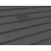 An image of Plain Tile Vent in Slate Grey on a roof to show the finish.