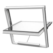 An image showing a Dakea Smoke Vent Energy Window for Sloped Roofs in White - KAS S6A B1010