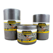 An image of three rolls of Leadax by Cromar the lead alternative. They are against a white background.