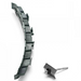An image of a black Manthorpe Dry Ridge Union Bracket.