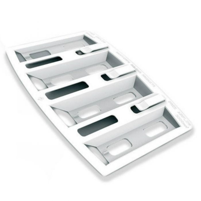 An image of the Manthorpe G630 Felt Lap Vent in white against a white background