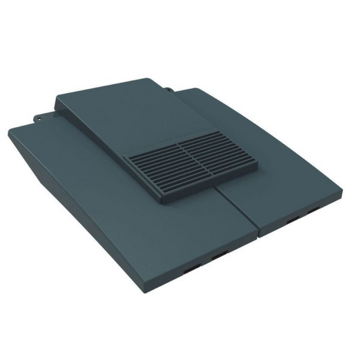 An image of Manthorpe Plain Tile Vent in Slate Grey.