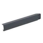 An image of a Manthorpe Smartverge Linear Dry verge unit right hand in Grey