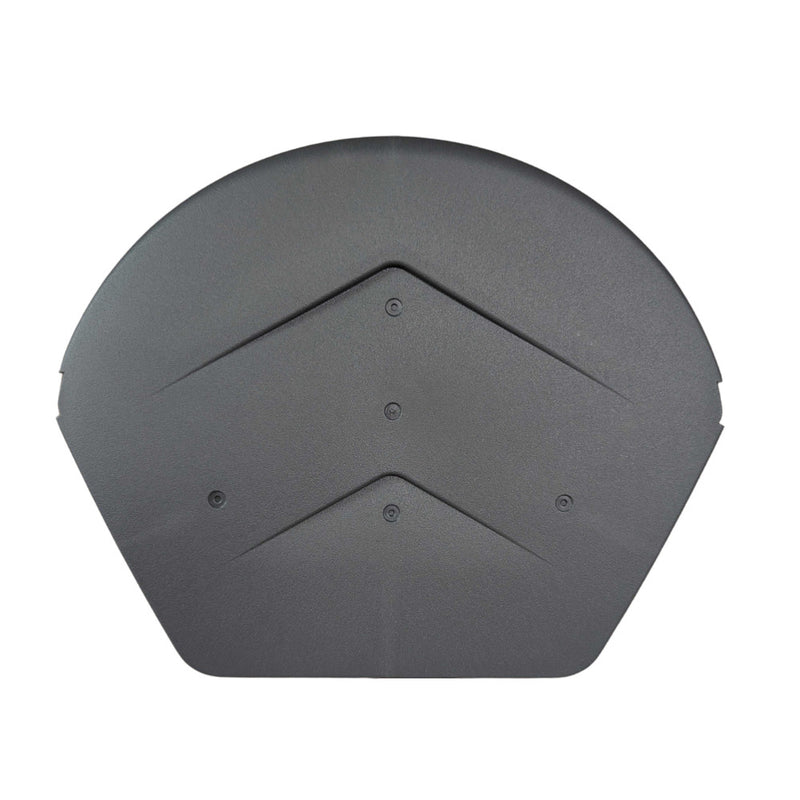 An image a Manthorpe SmartVerge Linear Half Round Ridge End Cap in Grey.