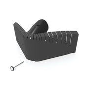 An image showing a Manthorpe Universal Hip End Closer in Black