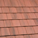 An image of Marley Ashmore Interlocking Tiles in Old English Dark Red.