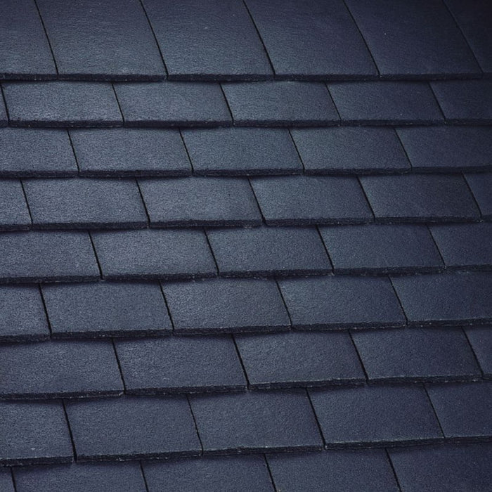 An image of Marley Concrete Plain Tiles in Anthracite.