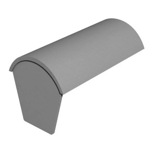 An image showing a Marley Concrete Segmental Stop End Ridge Tile.