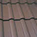 An image of Marley Double Roman Interlocking Tiles in Smooth Brown