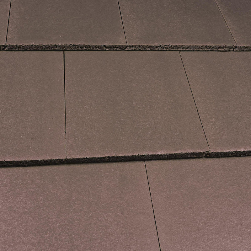 An image of Marley Edgemere Interlocking Slates in Smooth Brown