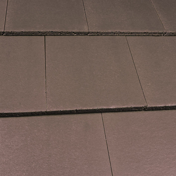 An image of Marley Edgemere Interlocking Slates in Smooth Brown