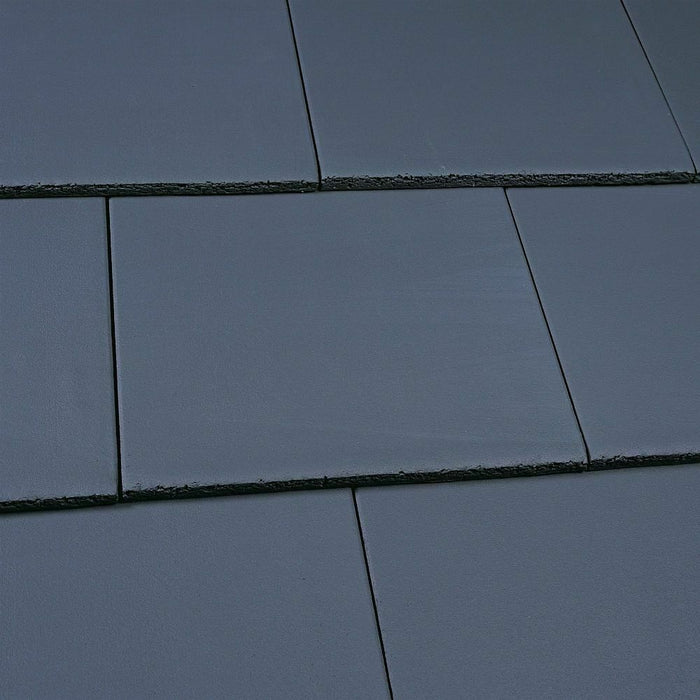 An image of Marley Edgemere Interlocking Slates in Smooth Grey