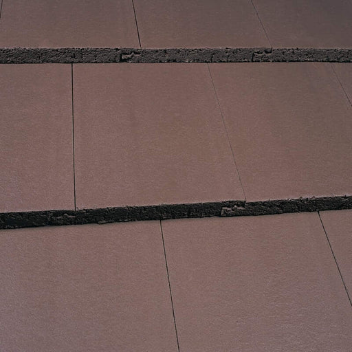 An image of a Marley Modern Interlocking Roof Tile Sooth Brown.