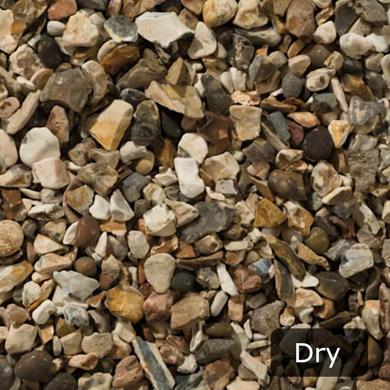 An image of Moonstone aggregates by Long Rake Spar, the image shows what the stone looks like when Dry.