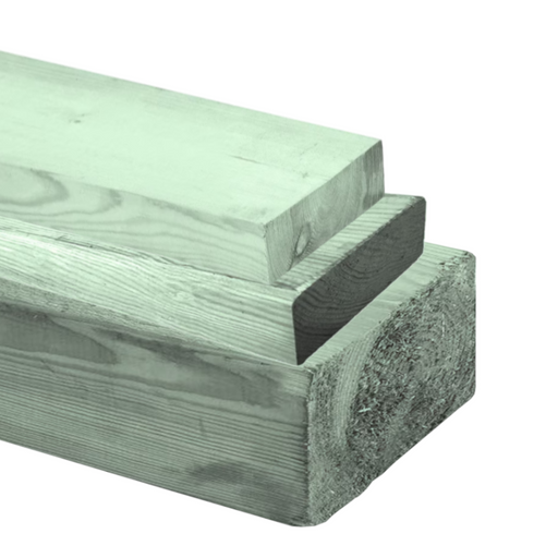 An image of the different sizes of C24 Timber Treated Laths by NBP