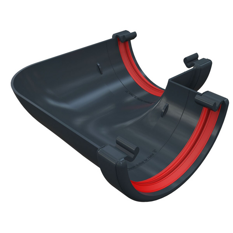 Freeflow Half Round 90 Degree Gutter Angle