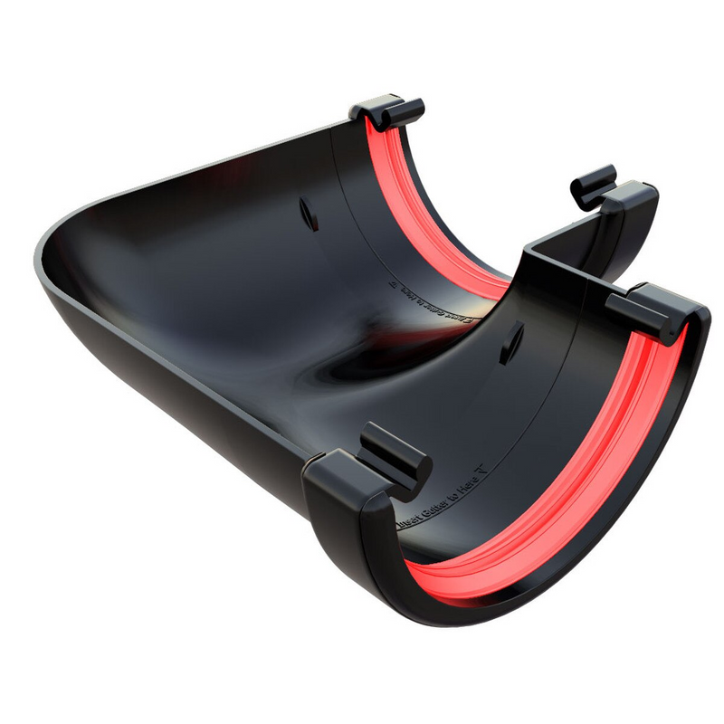 Freeflow Half Round 90 Degree Gutter Angle