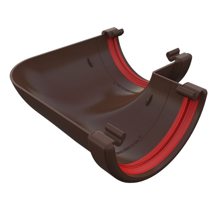 Freeflow Half Round 90 Degree Gutter Angle