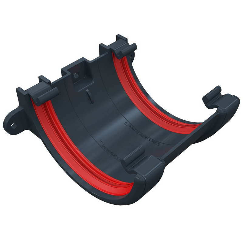 Freeflow Half Round Style 112mm Plastic Gutter Union
