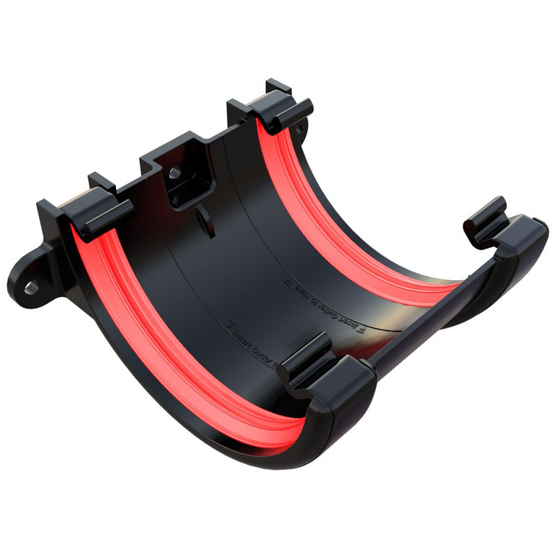 Freeflow Half Round Style 112mm Plastic Gutter Union