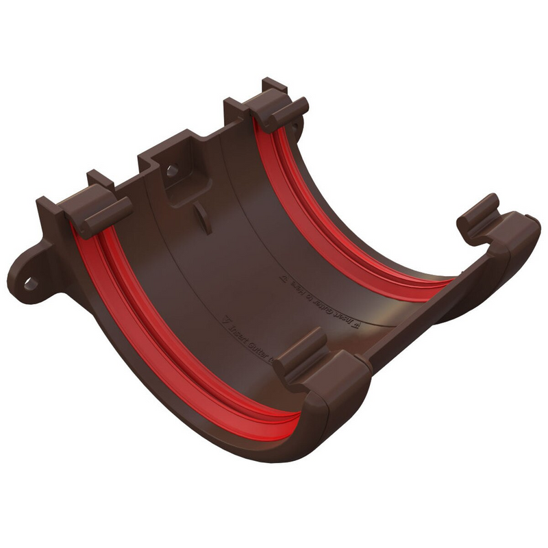 Freeflow Half Round Style 112mm Plastic Gutter Union