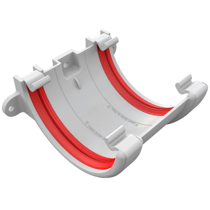 Freeflow Half Round Style 112mm Plastic Gutter Union