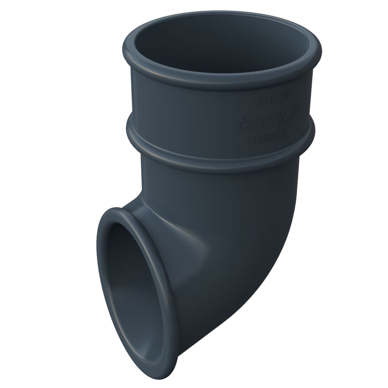 Freeflow Round Style 68mm Plastic Downpipe Shoe