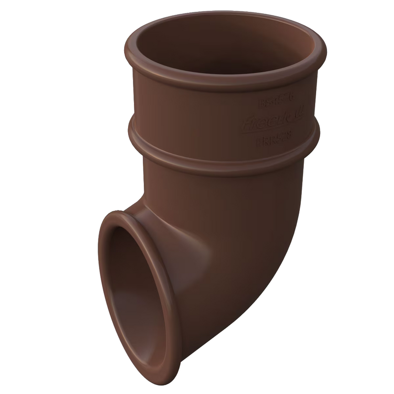 Freeflow Round Style 68mm Plastic Downpipe Shoe
