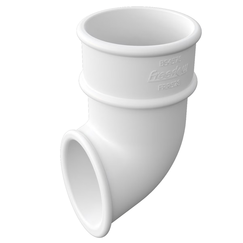 Freeflow Round Style 68mm Plastic Downpipe Shoe