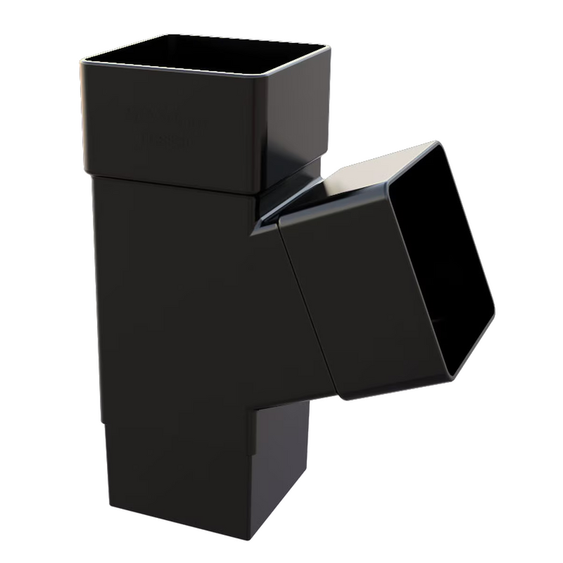 Freeflow Square Style 65mm Plastic 112 Degree Branch