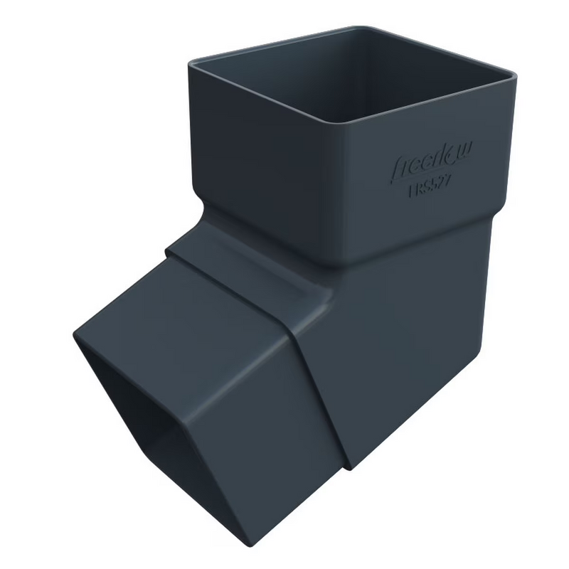 Freeflow Square Style 65mm Plastic 112 Degree Offset Bend