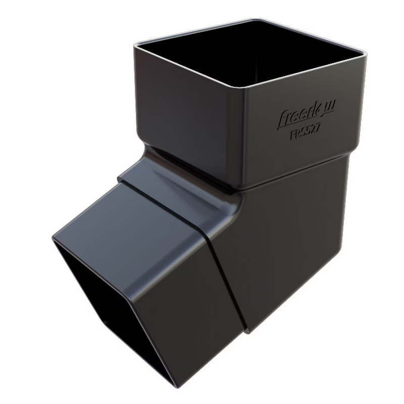 Freeflow Square Style 65mm Plastic 112 Degree Offset Bend