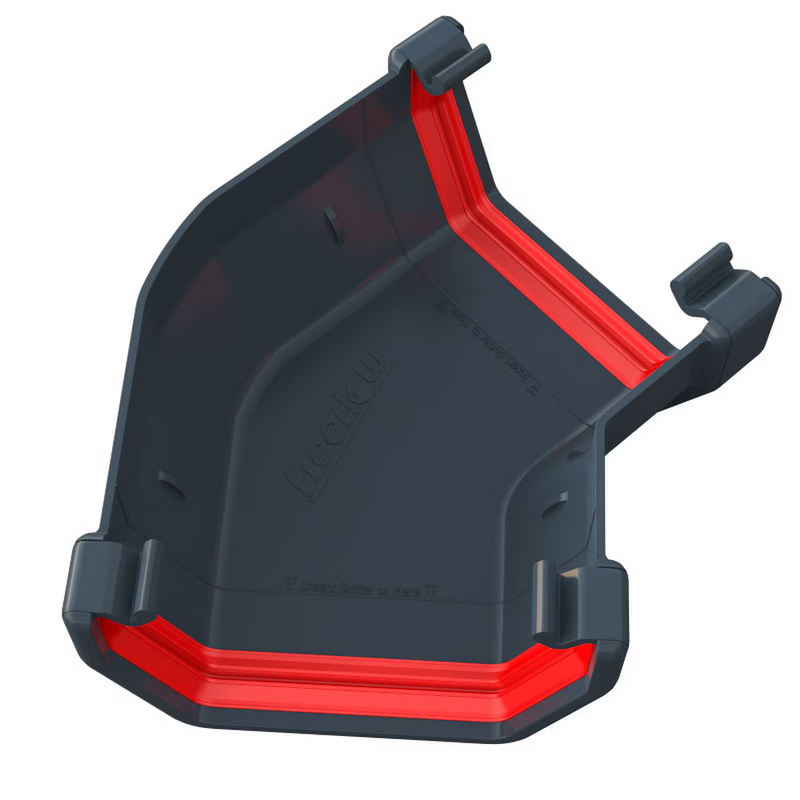 Freeflow Square Style 135 Degree Gutter Angle