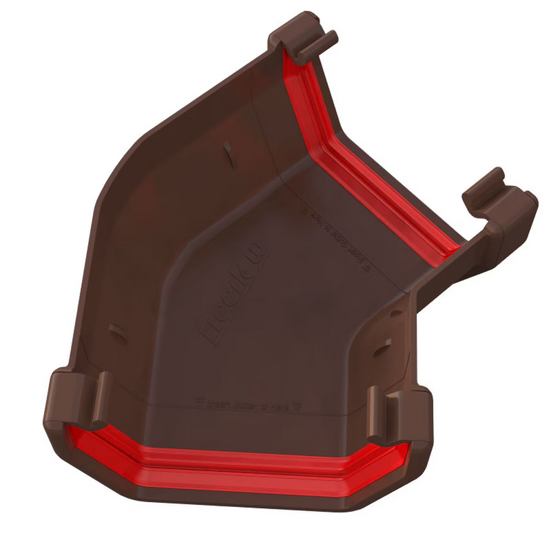 Freeflow Square Style 135 Degree Gutter Angle
