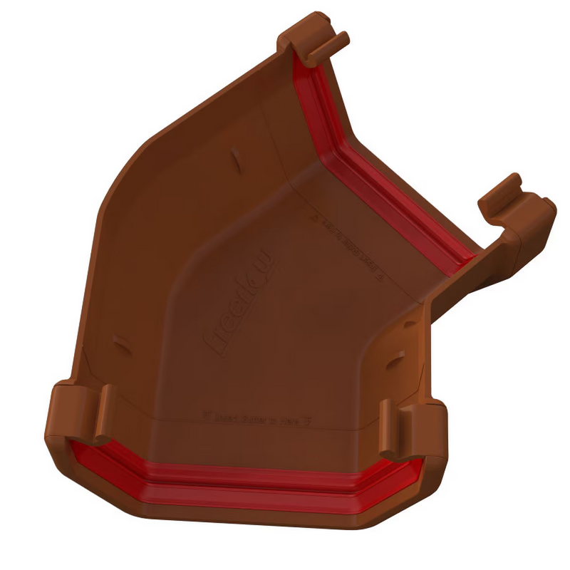 Freeflow Square Style 135 Degree Gutter Angle