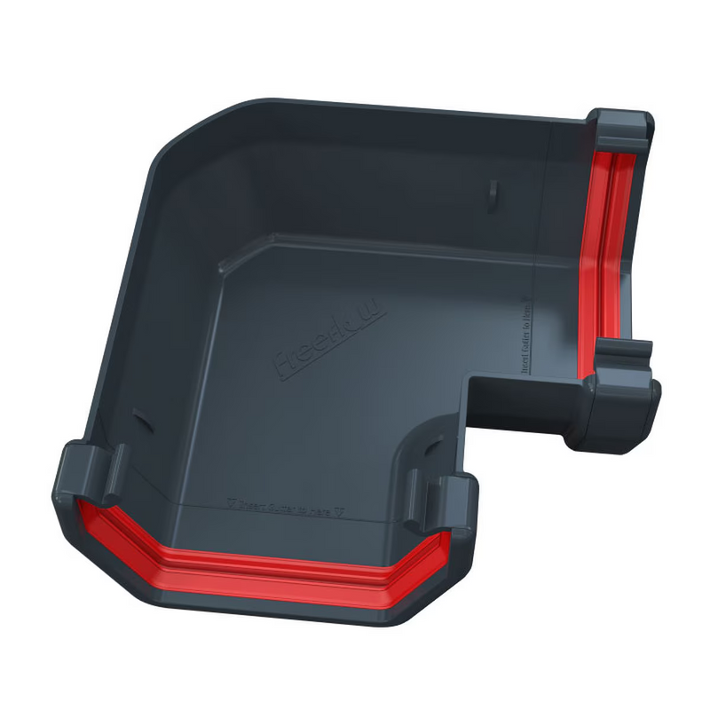 Freeflow Square Style 90 Degree Gutter Angle
