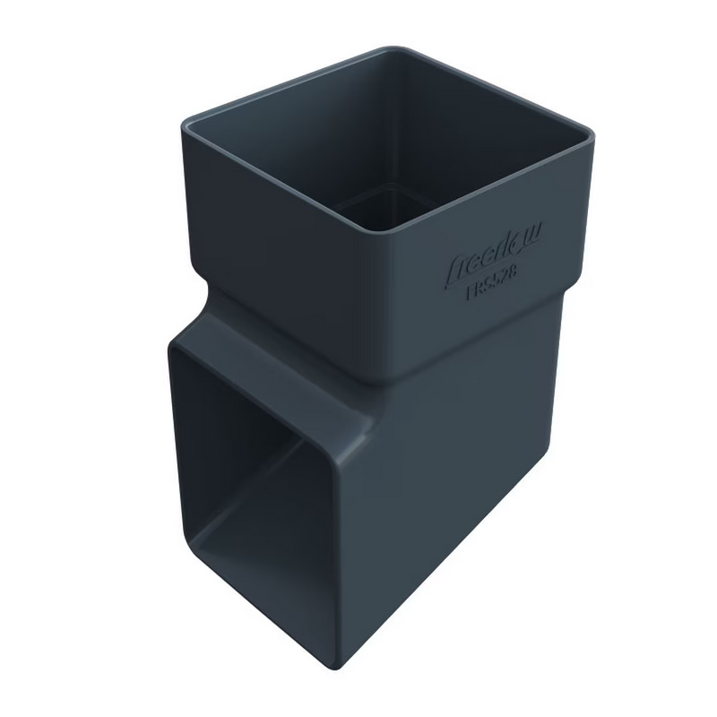 Freeflow Square Style 65mm Plastic Downpipe Shoe