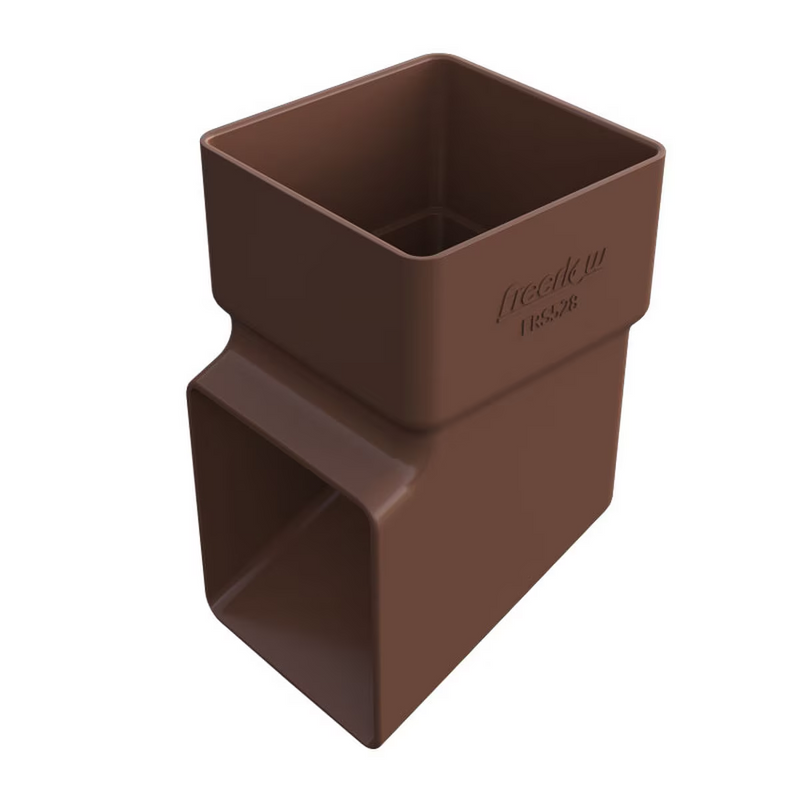 Freeflow Square Style 65mm Plastic Downpipe Shoe