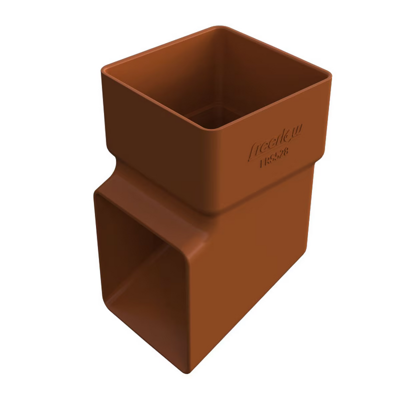Freeflow Square Style 65mm Plastic Downpipe Shoe