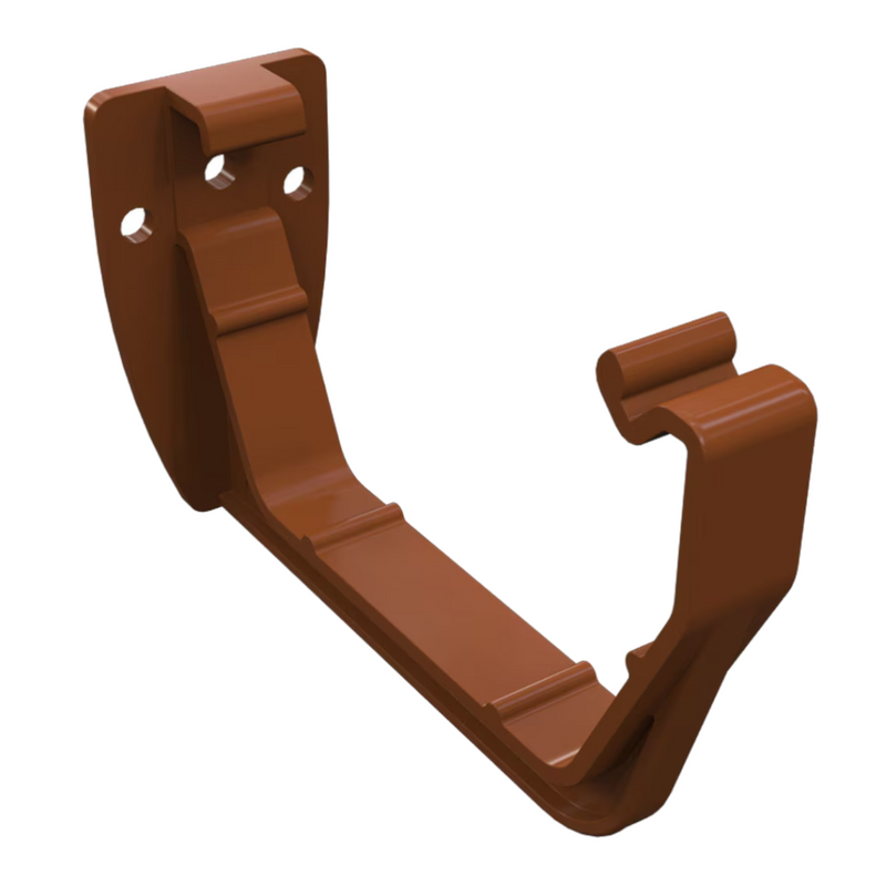 An image showing a Caramel Freefoam Freeflow 114mm Square Gutter Bracket.