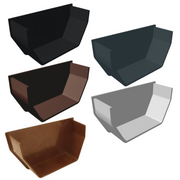 An image of the colours for Freefoam Freeflow 114mm Square Gutter Internal Stop End by NBP 