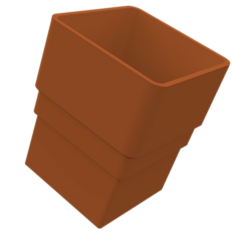 Freeflow Square Style 65mm Plastic Pipe Socket