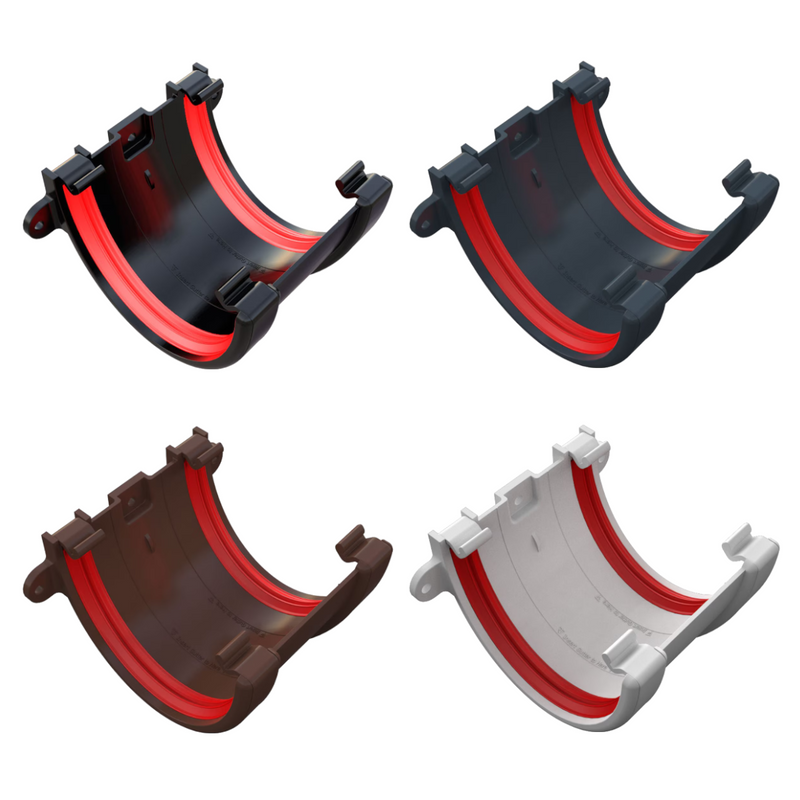 Freeflow Deepflow Style 116mm Plastic Gutter Union