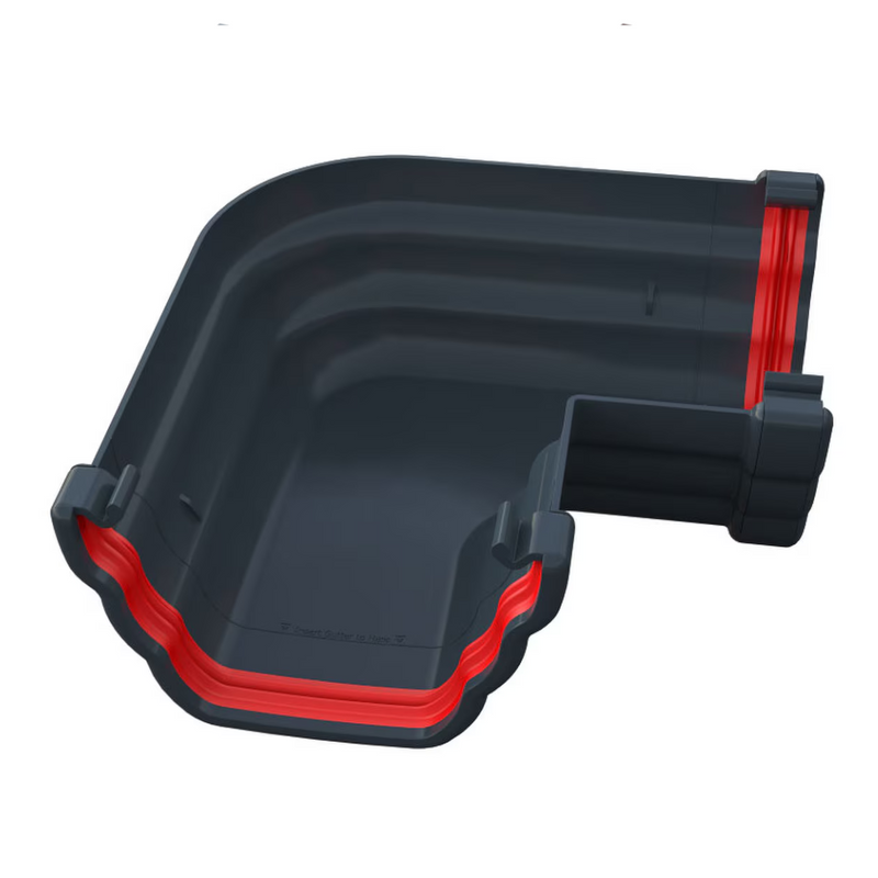 Freeflow OGEE Style 90 Degree Gutter Angle