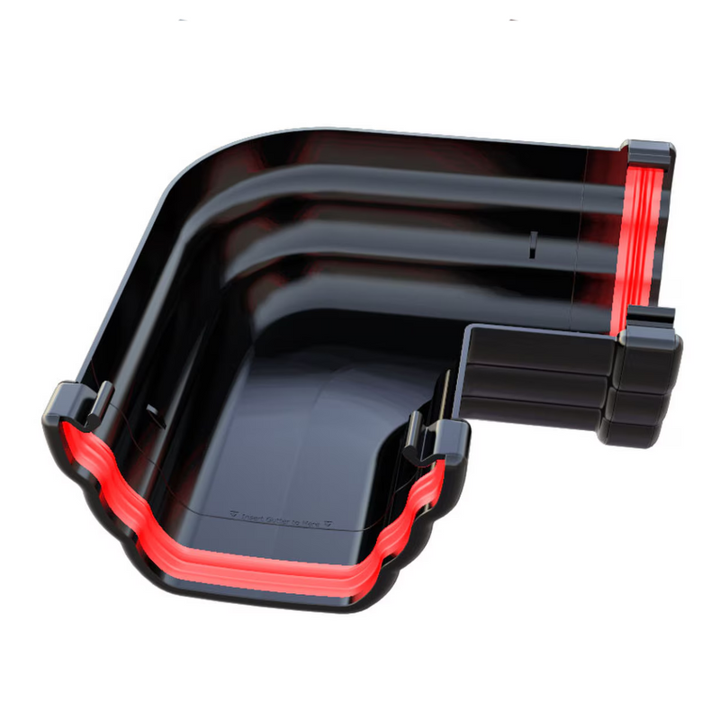 Freeflow OGEE Style 90 Degree Gutter Angle