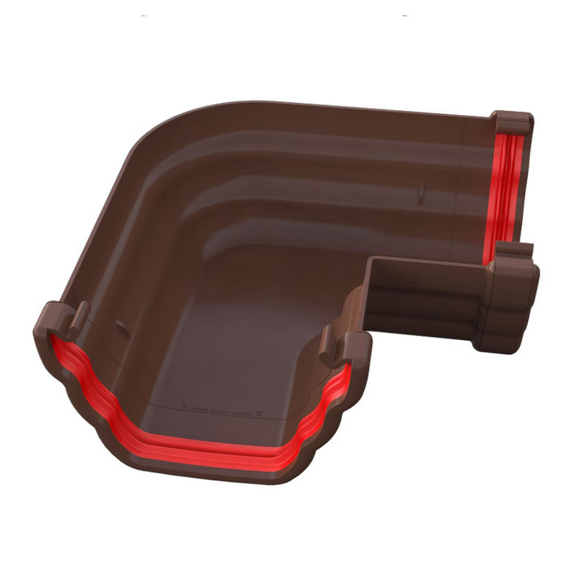 Freeflow OGEE Style 90 Degree Gutter Angle